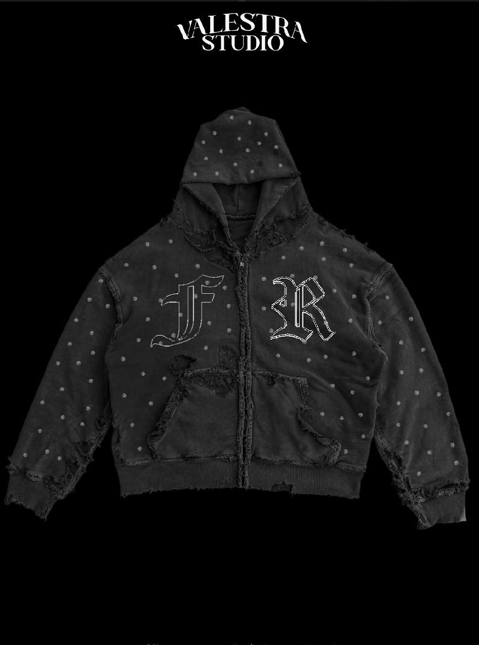 "Forever Rich" Calligraphy hoodie